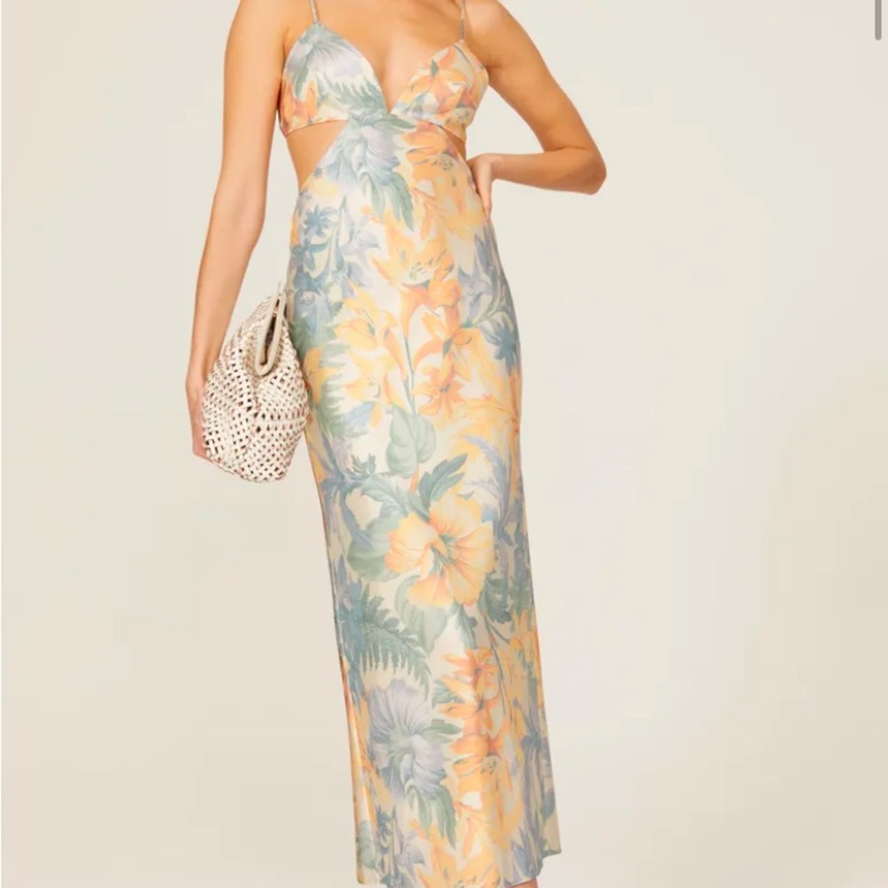 Anthropologie Significant Other Floral Jacy Dress Size 10 US